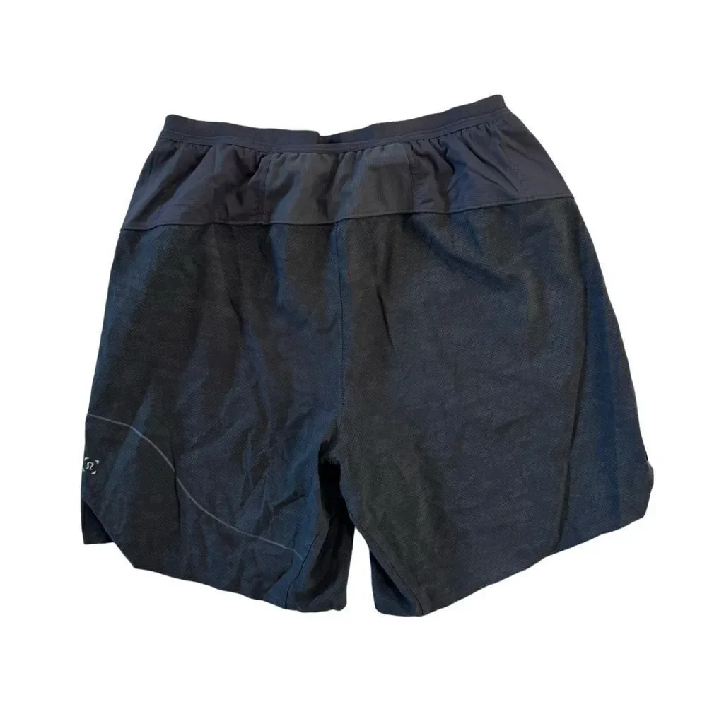 Men's Black Athletic Shorts Lululemon no liner size small black